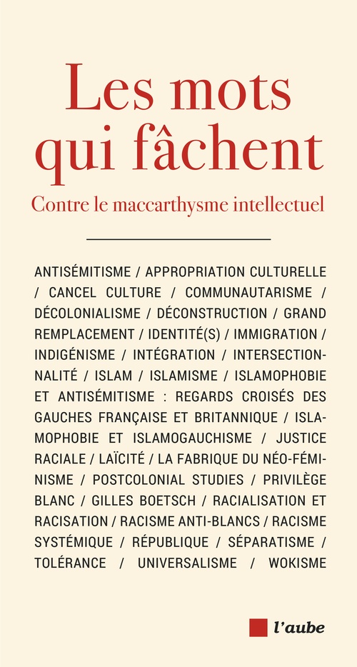 ebook cover of Les mots qui fâchent, by Philippe Corcuff, Nonna Mayer, Alain Policar