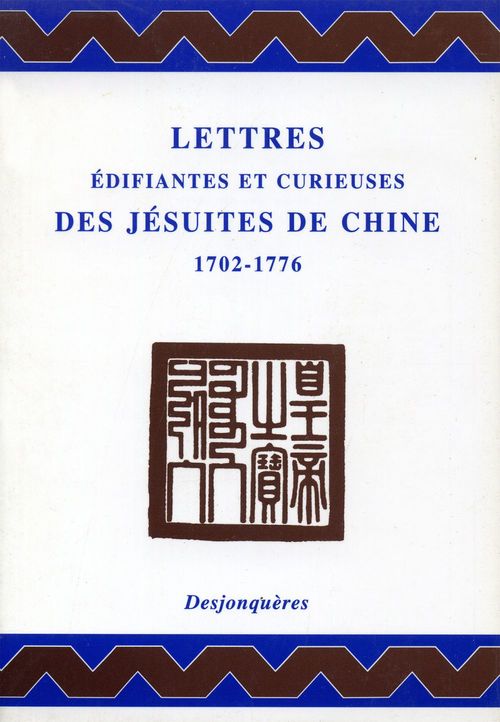 Couverture ebook de Lettres édifiantes et curieuses des Jésuites de Chine, de Collectif