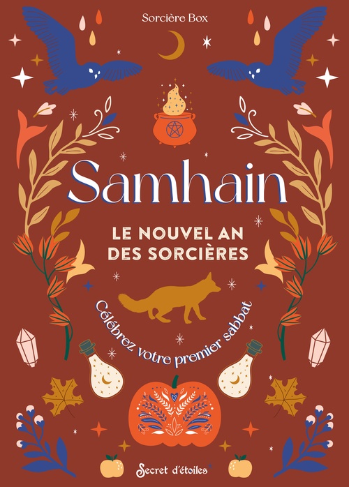 Couverture ebook de Samhain - Le Nouvel An des sorcières, de Sorcière Box