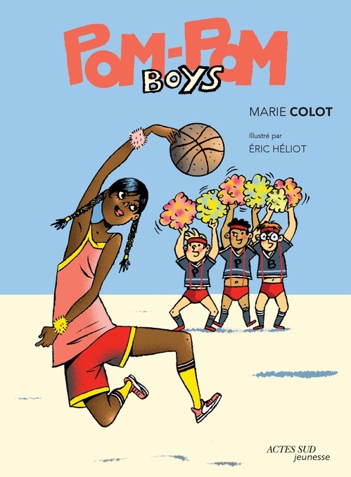 Couverture ebook de Pom-pom boys, de Marie Colot