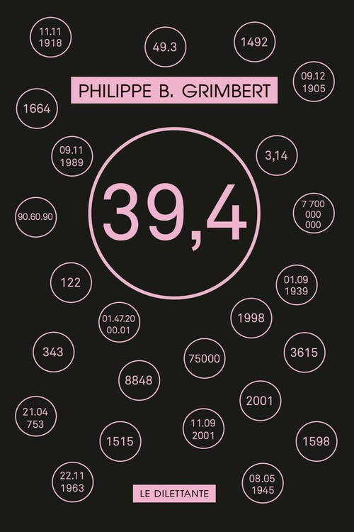 ebook cover of 39,4, by Philippe B. Grimbert