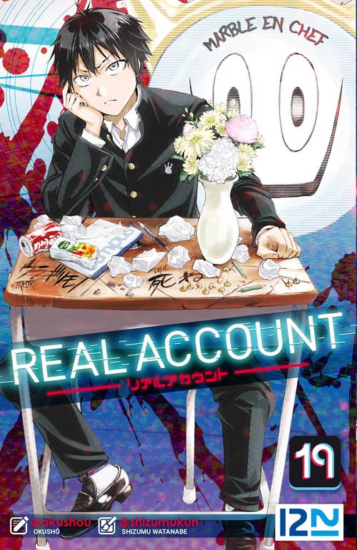 Couverture ebook de Real Account - tome 19, de Okushou, Shizumu Watanabe