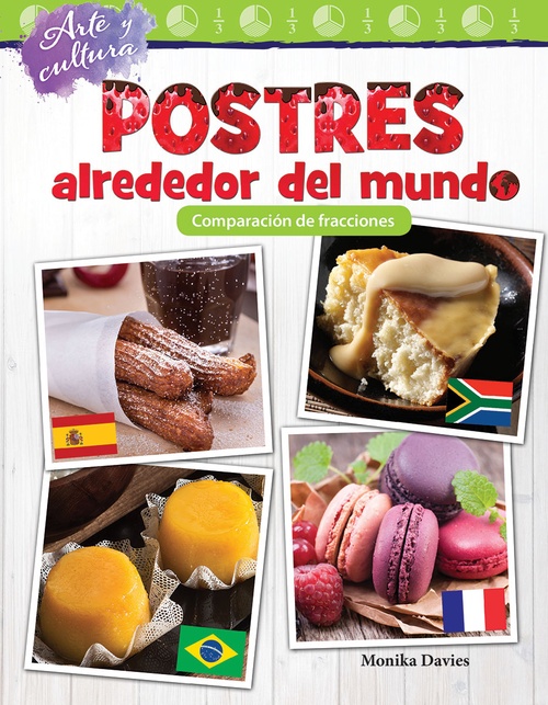 Couverture ebook de Arte y cultura: Postres alrededor del mundo, de Monika Davies