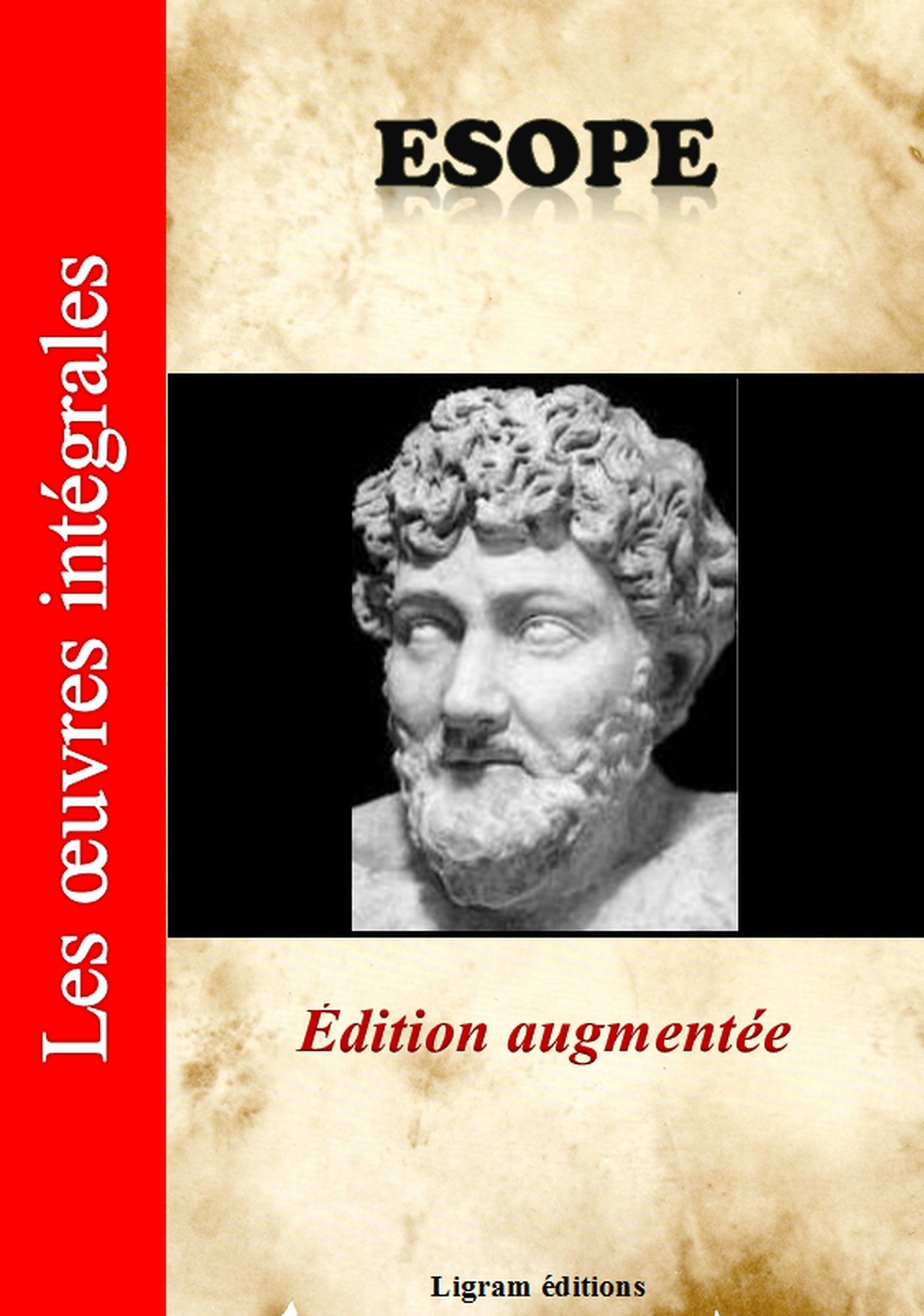 ebook cover of Les oeuvres intégrales d'Esope, by Esope