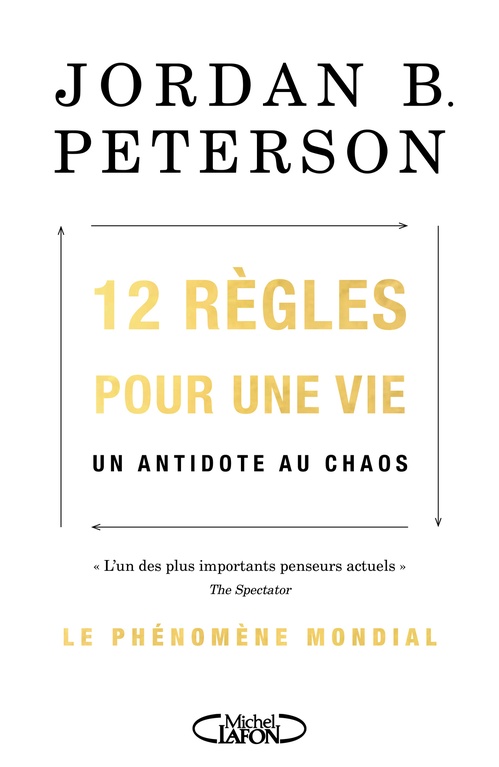 Couverture ebook de 12 règles pour une vie, de Jordan B. Peterson