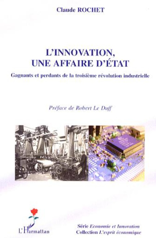 Couverture ebook de L'innovation, une affaire d'Etat, de Claude Rochet