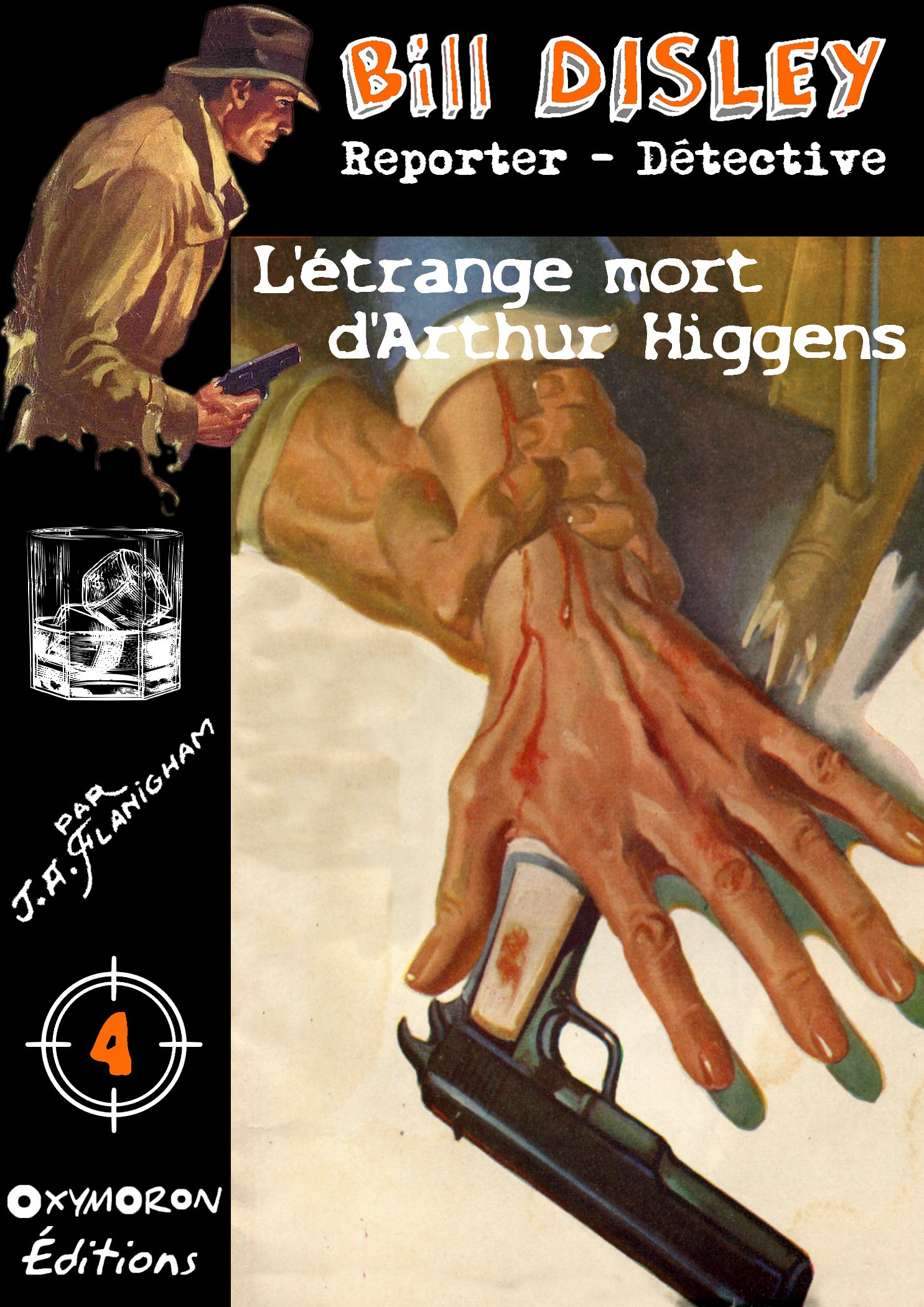 Couverture ebook de L'étrange mort d'Arthur Higgens, de J.A. Flanigham