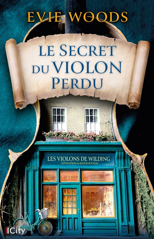 ebook cover of Le secret du violon perdu, by Evie Woods
