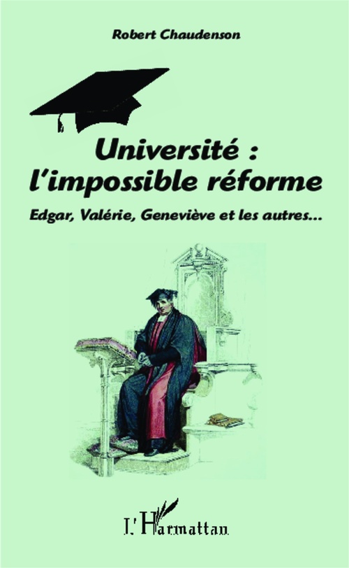 Couverture ebook de Université : l'impossible réforme, de Robert Chaudenson