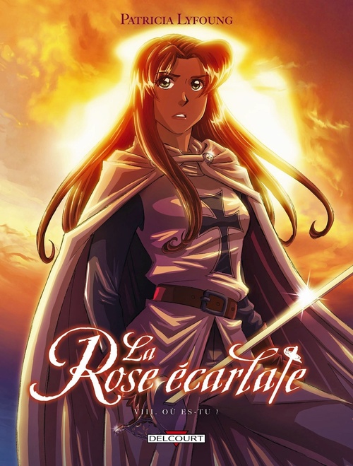 ebook cover of La Rose Ecarlate T08 - Où es-tu ?, by Patricia Lyfoung