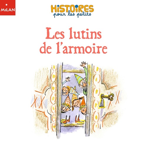 ebook cover of Les lutins de l'armoire, by Bénédicte ALBARET