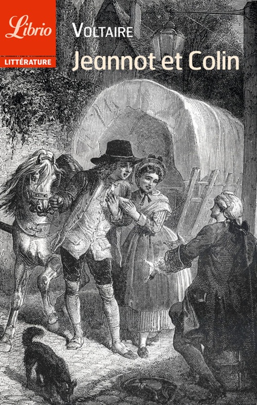 Couverture ebook de Jeannot et Colin, et autres contes philosophiques, de Voltaire