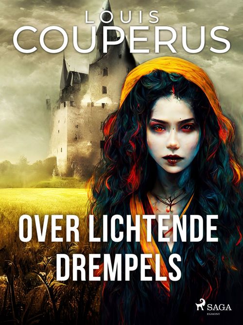ebook cover of Over lichtende drempels, by Louis Couperus