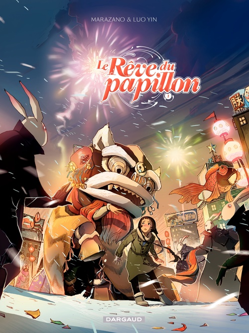 Couverture ebook de Le Rêve du Papillon - Tome 1 - Lapins sur la Lune, de Richard Marazano