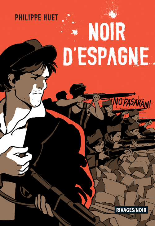 Couverture ebook de Noir d'espagne, de Philippe Huet
