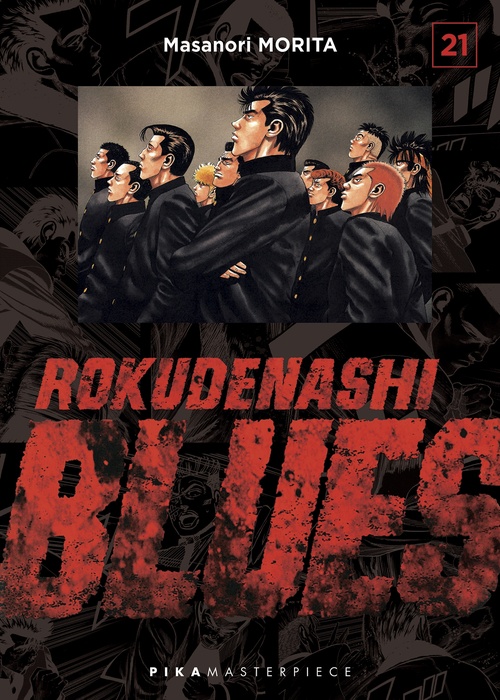ebook cover of Rokudenashi Blues T21, by Masanori Morita