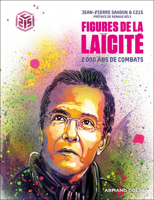 Couverture ebook de Figures de la laïcité, de C215, Jean-Pierre Sakoun