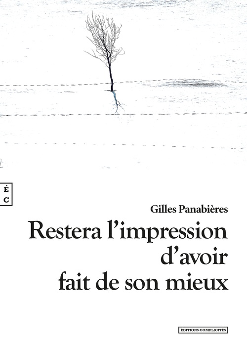 ebook cover of Restera l´impression d´avoir fait de son mieux, by Gilles Panabières
