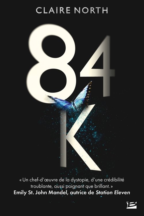 ebook cover of 84K, by Claire North