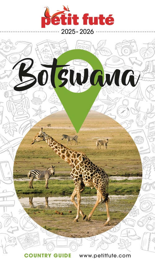 Couverture ebook de Guide Botswana 2025/2026 Petit Futé, de Collectif petit futé