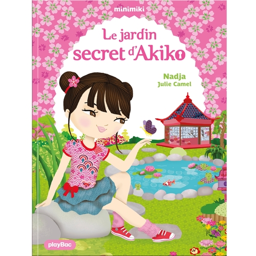 Couverture ebook de Le jardin secret d'Akiko, de Nadja, Julie Camel