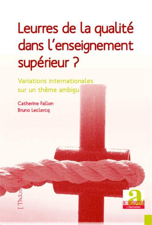 ebook cover of Leurres de la qualité dans l'enseignement supérieur, by Catherine Fallon, Bruno Leclercq