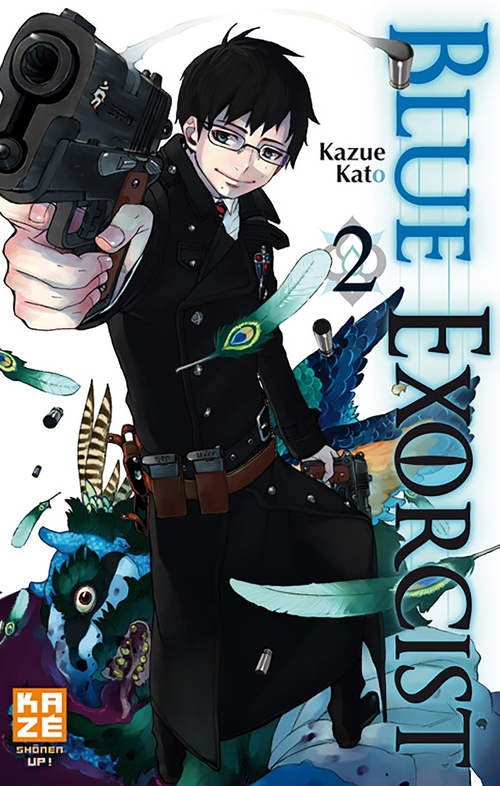 Couverture ebook de Blue Exorcist T02, de Kazue Kato