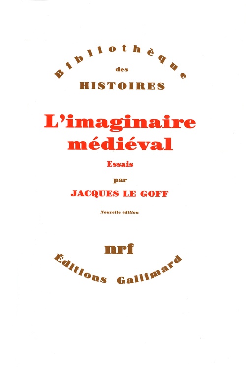 Couverture ebook de L'Imaginaire médiéval, de Jacques Le Goff