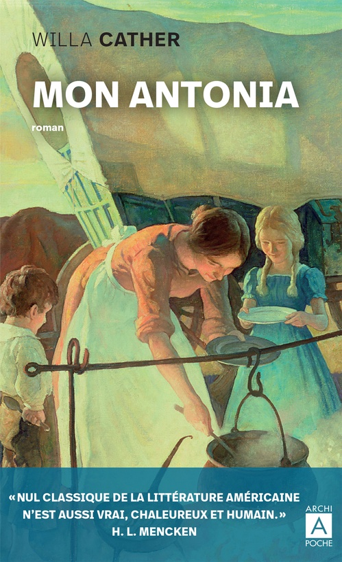 ebook cover of Mon Antonia, by Willa Cather