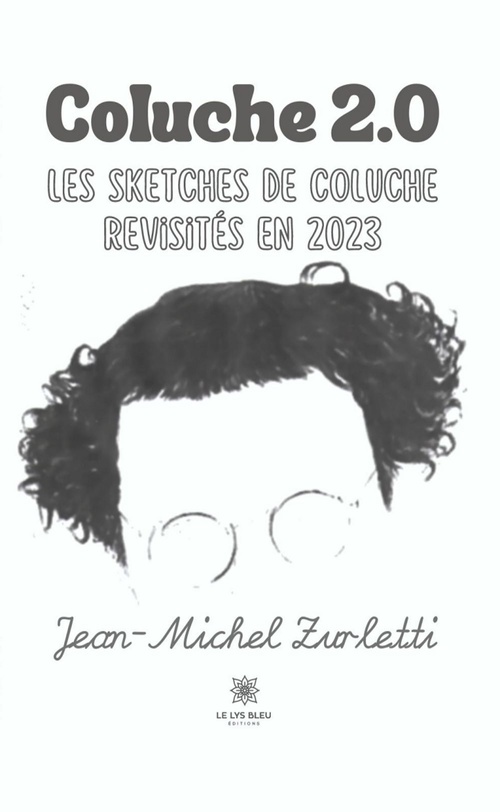 Couverture ebook de Coluche 2.0, de Jean-Michel Zurletti