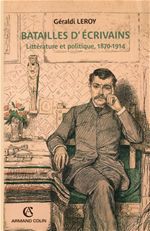 ebook cover of Batailles d'écrivains, by Géraldi Leroy