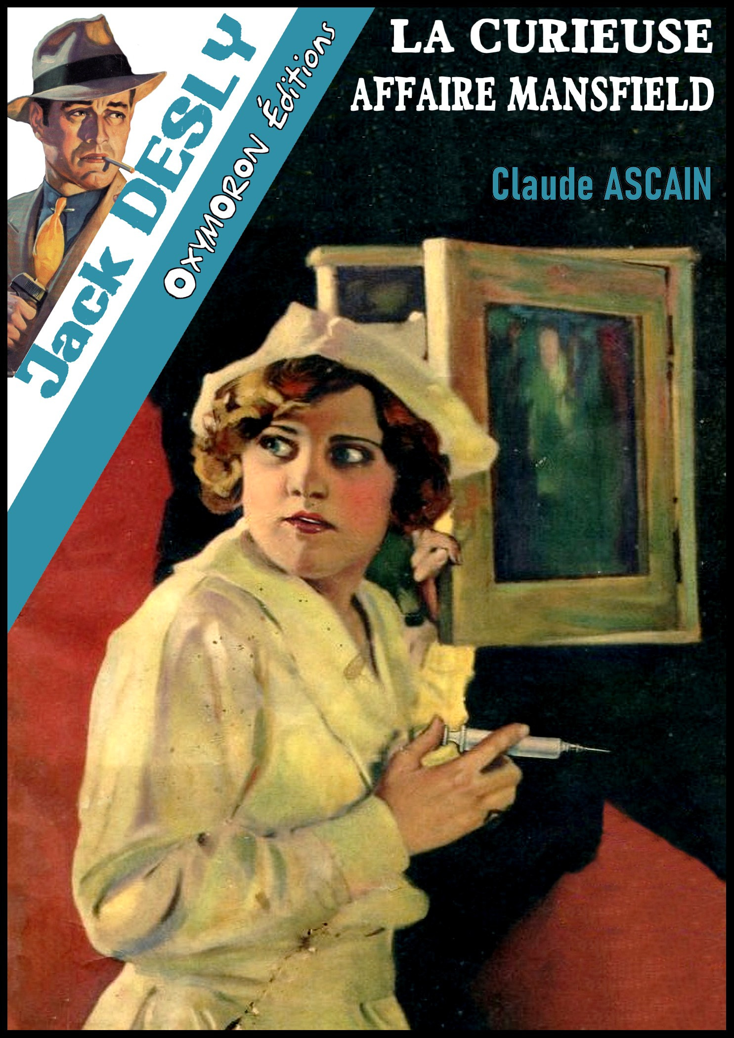 Couverture ebook de La curieuse affaire Mansfield, de Claude Ascain
