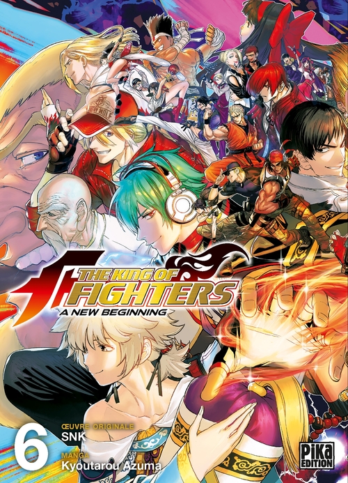 Couverture ebook de The King of Fighters - A New Beginning T06, de Kyoutarou Azuma