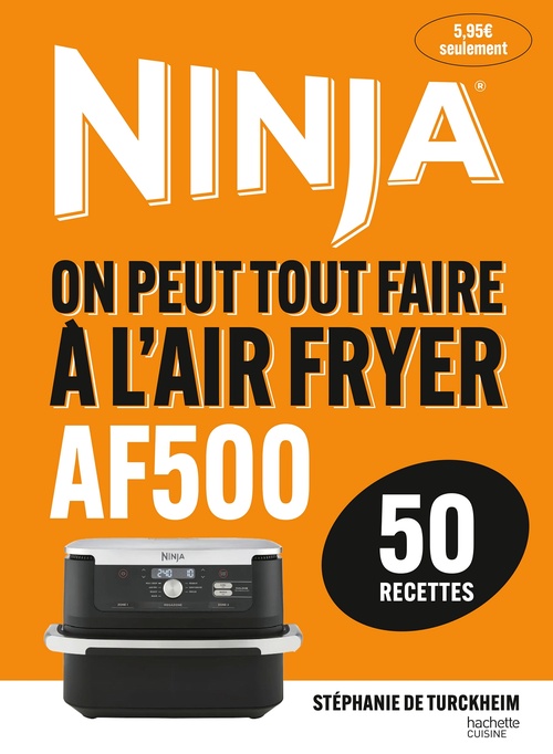 ebook cover of On peut tout faire à l'Airfryer AF500, by Stéphanie De Turckheim