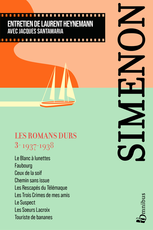 Couverture ebook de Les Romans durs Tome 3 - 1937-1938, de Georges Simenon