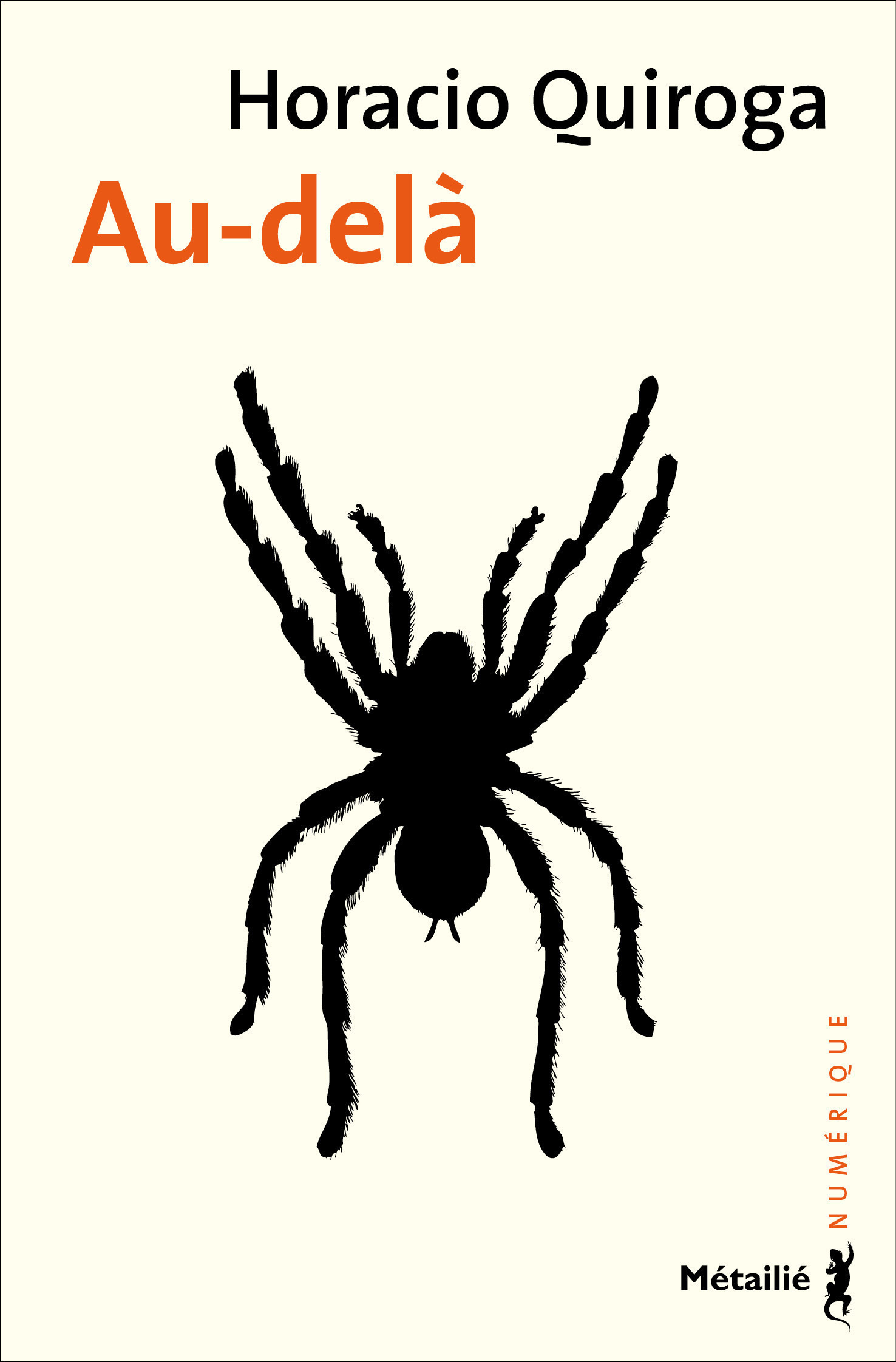 ebook cover of Au-delà, by Horacio Quiroga