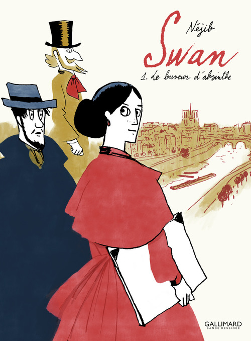 ebook cover of Swan (Tome 1) - Le buveur d'absinthe, by Néjib