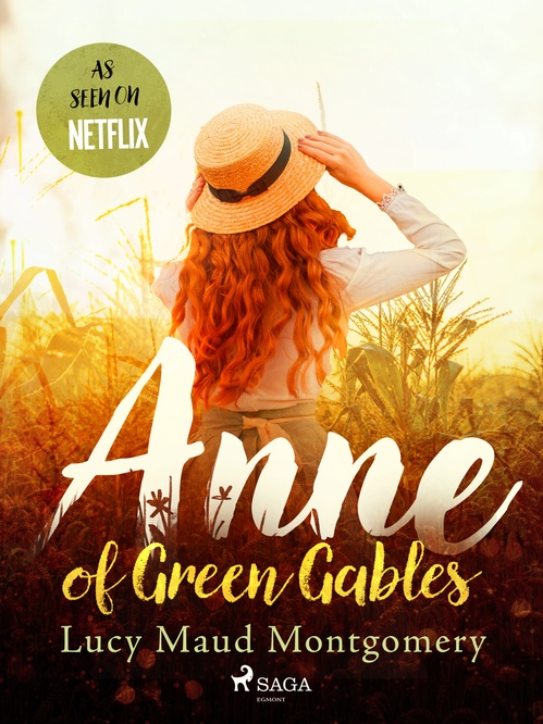 ebook cover of Anne of Green Gables, by Lucy Maud Montgomery