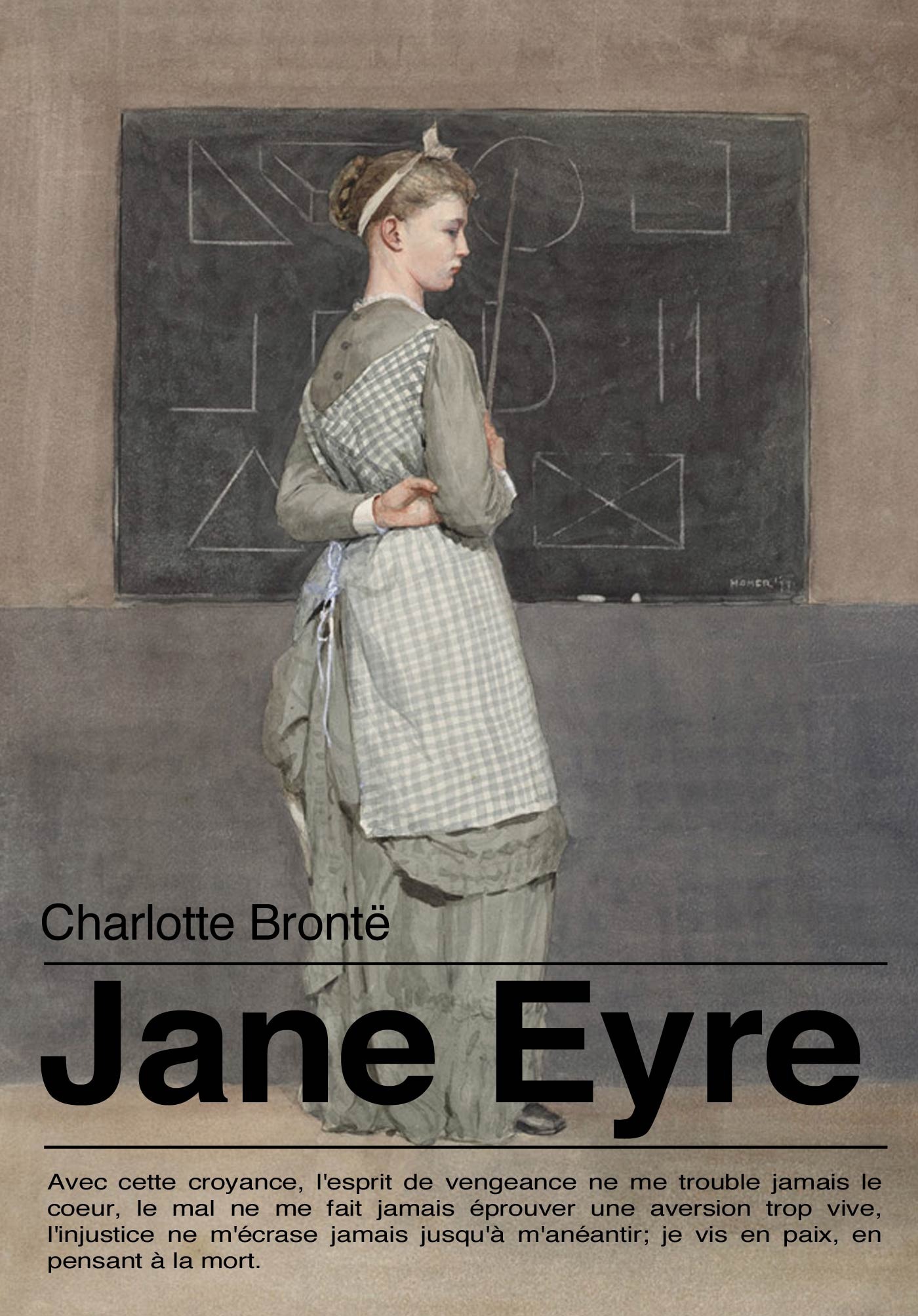 Couverture ebook de Jane Eyre, de Charlotte Brontë