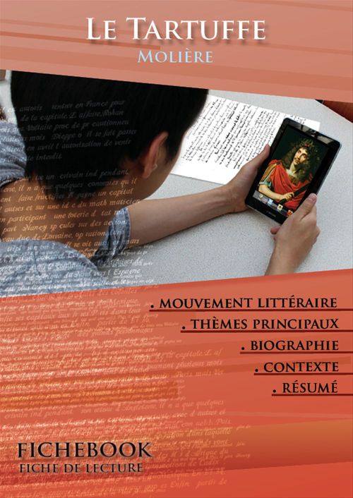 ebook cover of Fiche de lecture Le Tartuffe - Résumé détaillé et analyse littéraire de référence, by Molière