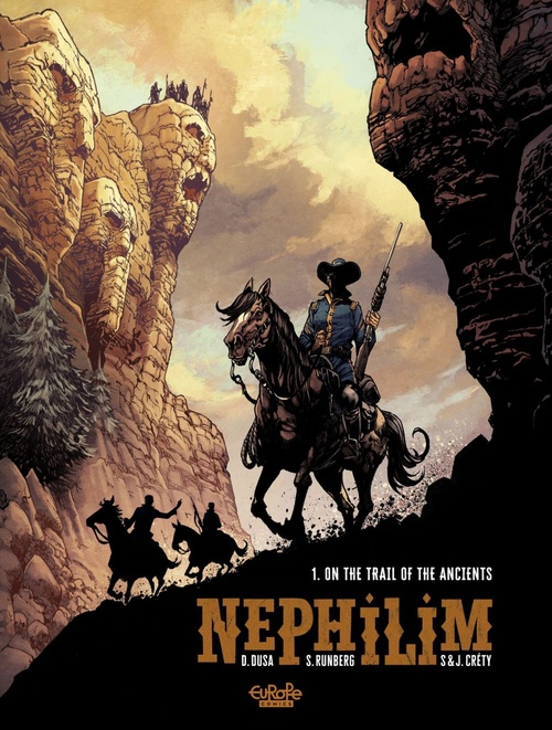 Couverture ebook de Nephilim - Volume 1 - On the Trail of the Ancients, de Sylvain Runberg, David Dusa