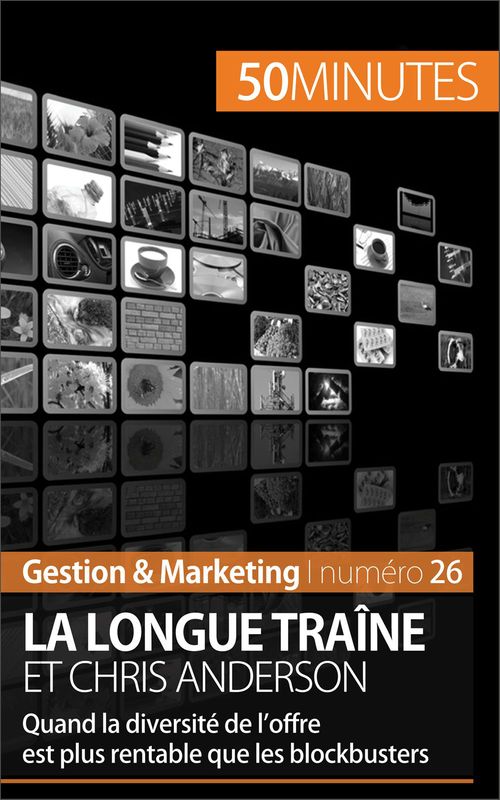 Couverture ebook de Chris Anderson et la longue traîne, de Ariane De Saeger
