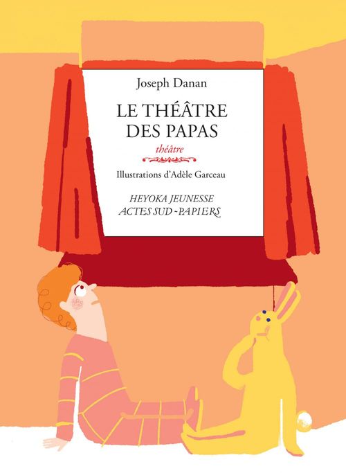 ebook cover of Le théâtre des papas, by Joseph Danan, Adèle Garceau