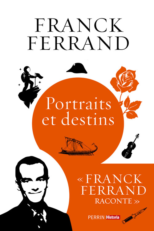 Couverture ebook de Portraits et destins, de Franck Ferrand