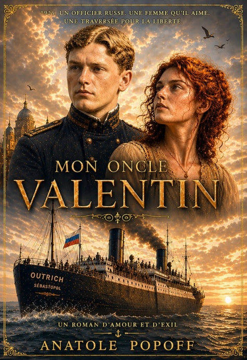 Couverture ebook de Mon oncle Valentin, de Anatole Popoff