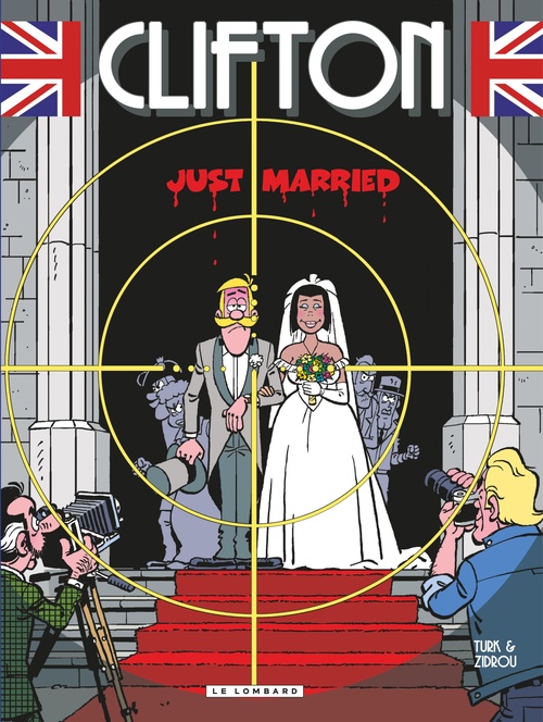 Couverture ebook de Clifton - Tome 23 - Just Married , de Zidrou, Turk