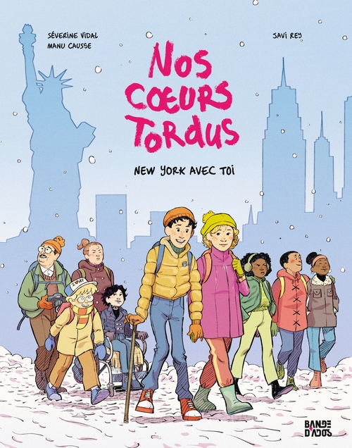 Couverture ebook de Nos coeurs tordus, Tome 02, de Séverine Vidal, Manu Causse