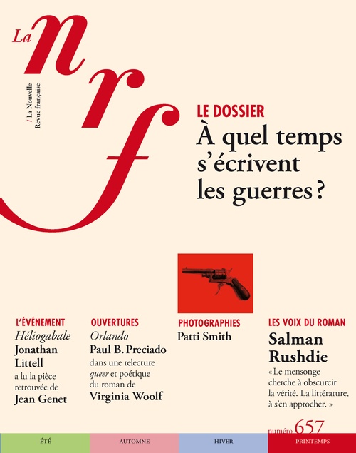 ebook cover of La Nouvelle Revue Française N° 657 (Printemps 2024), by Collectif