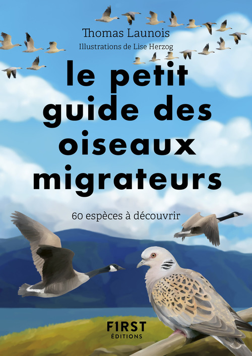 Couverture ebook de Le Petit Guide des oiseaux migrateurs, de Thomas Launois