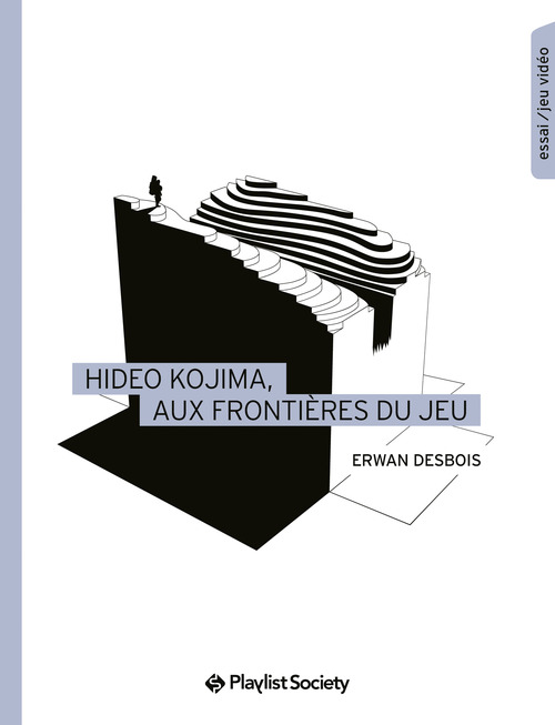 Couverture ebook de Hideo Kojima, aux frontières du jeu, de Erwan Desbois